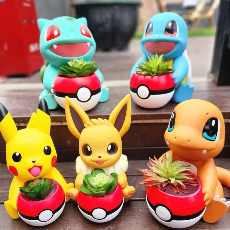 Pokémon Flowerpot – Charmander, Pikachu & Friends Planter - Image 6