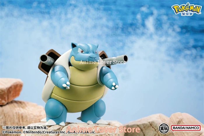 Bandai Original POKEMON Scale World Kanto Region Samuel•Oak Charizard Blastoise Venusaur Anime Figures Toys for Kids Gift