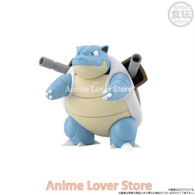 Bandai Original POKEMON Scale World Kanto Region Samuel•Oak Charizard Blastoise Venusaur Anime Figures Toys for Kids Gift
