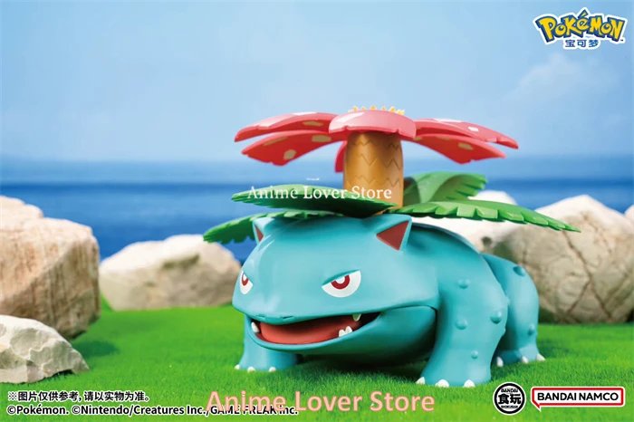 Bandai Original POKEMON Scale World Kanto Region Samuel•Oak Charizard Blastoise Venusaur Anime Figures Toys for Kids Gift