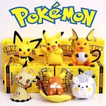 Beautifully decorated Pokémon-themed gift basket