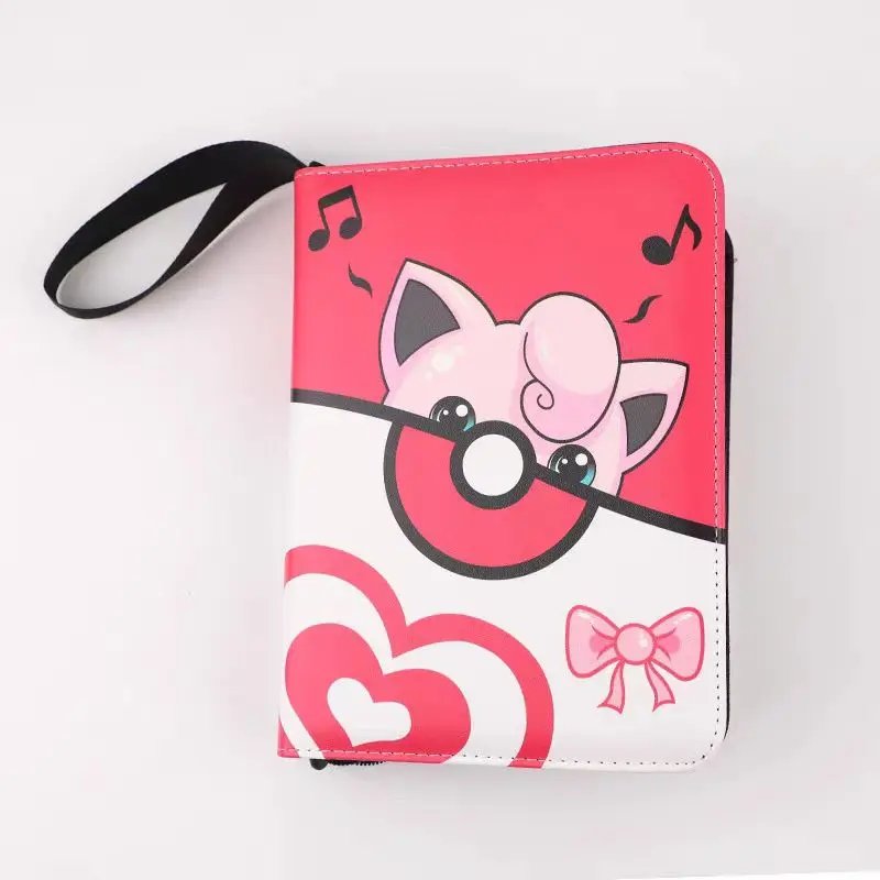 PTCG Pokemon Card Book Card Album Gameboy 9 Cells Large Capacity 50 Transparent Inner Pages Jigglypuff Mewtwo Charizard Wave 5