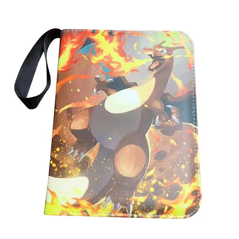 PTCG Pokemon Card Book Card Album Gameboy 9 Cells Large Capacity 50 Transparent Inner Pages Jigglypuff Mewtwo Charizard Wave 5