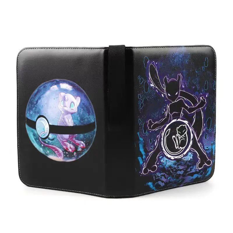 PTCG Pokemon Card Book Card Album Gameboy 9 Cells Large Capacity 50 Transparent Inner Pages Jigglypuff Mewtwo Charizard Wave 5