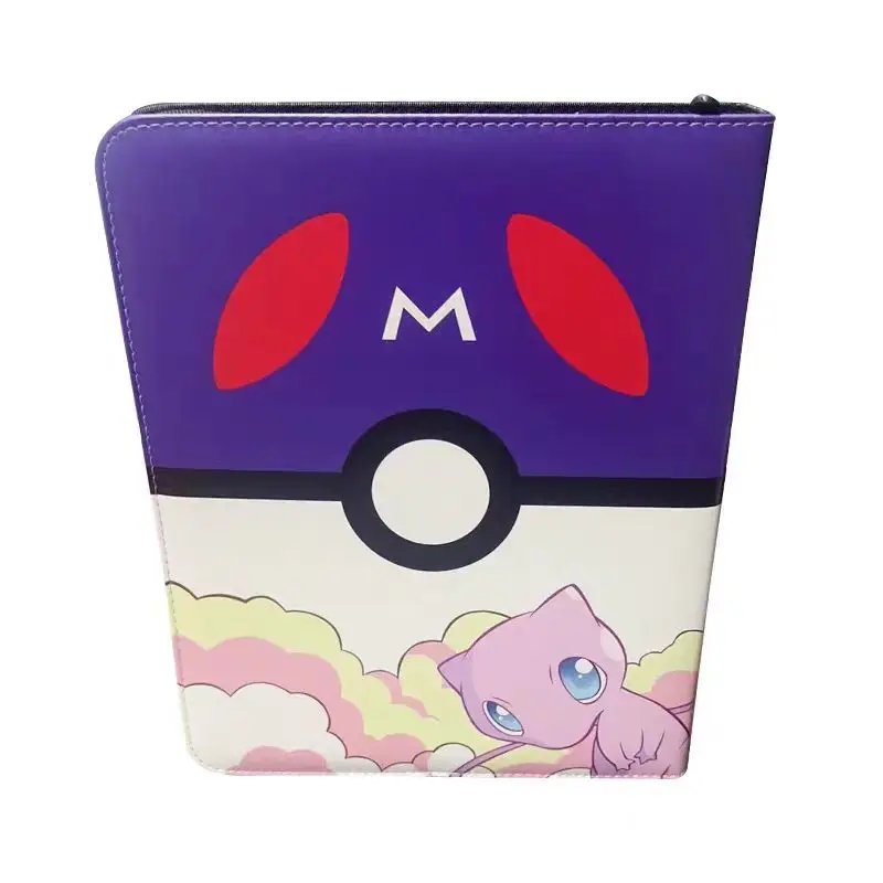 PTCG Pokemon Card Book Card Album Gameboy 9 Cells Large Capacity 50 Transparent Inner Pages Jigglypuff Mewtwo Charizard Wave 5