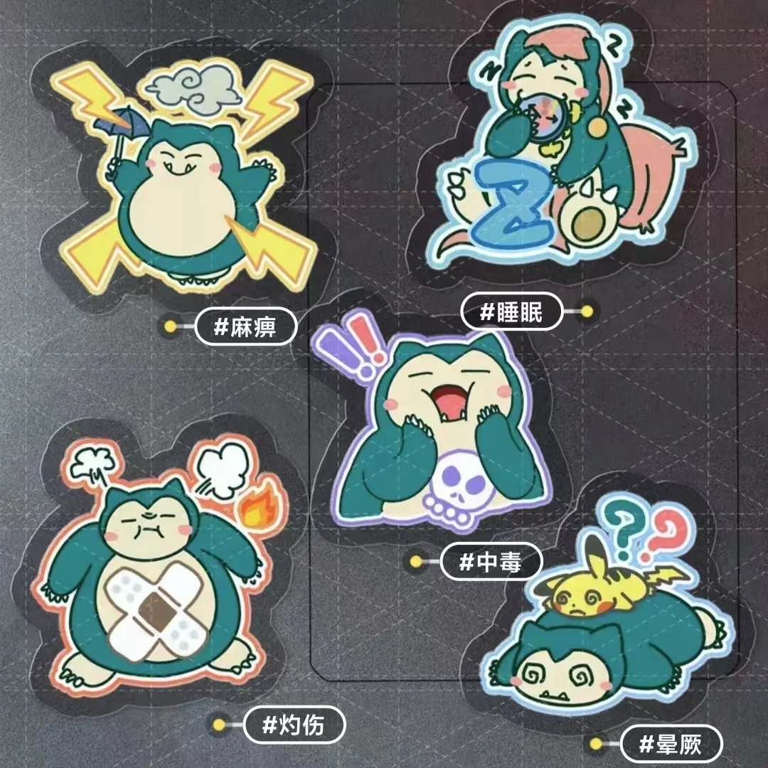 PTCG Pokemon Damage Indicator Match Scoring Damage Counter Snorlax Used Board GX Vstar Borad Role-playing Game No. 54