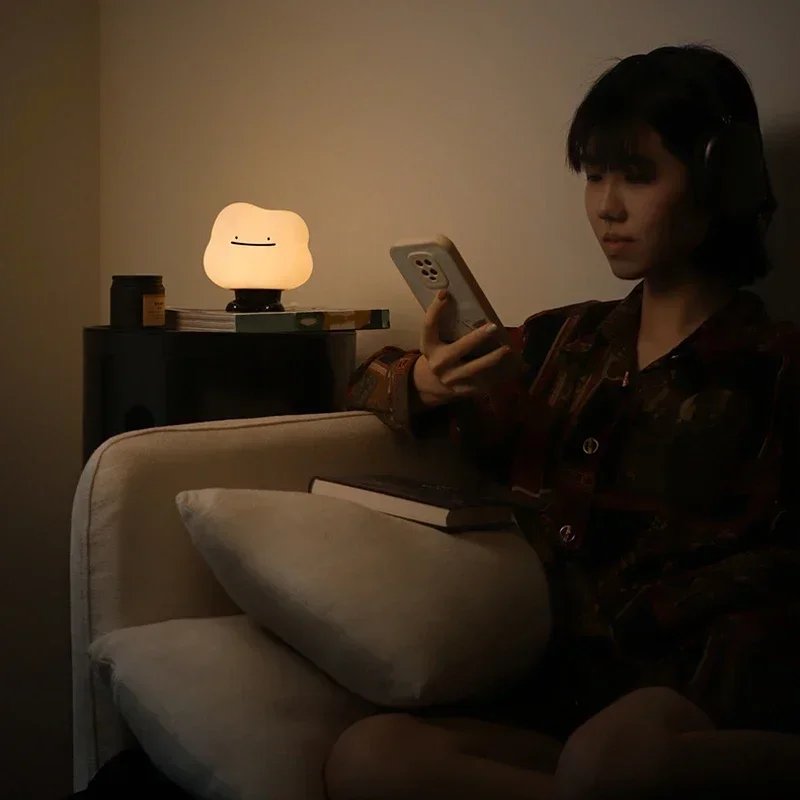 Ditto Night Light – Soft Silicone Pokémon Lamp - Image 2