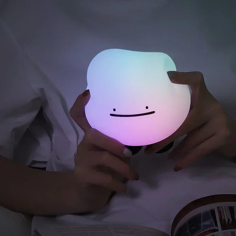 Ditto Night Light – Soft Silicone Pokémon Lamp - Image 4