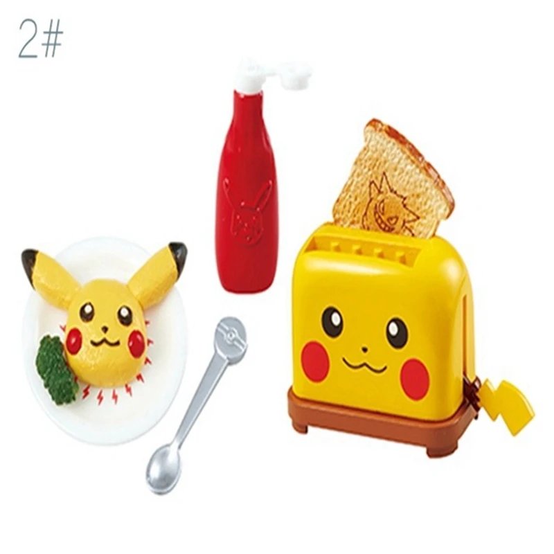 Pokemon Gashapon Capsule Toy Pikachu Room Elf Model Toys Mini Furniture Table Miniature Scene Ornaments Models Decoratoion Gifts