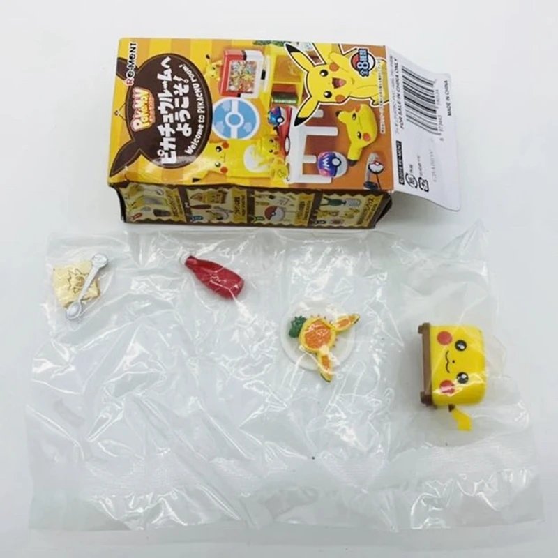 Pokemon Gashapon Capsule Toy Pikachu Room Elf Model Toys Mini Furniture Table Miniature Scene Ornaments Models Decoratoion Gifts
