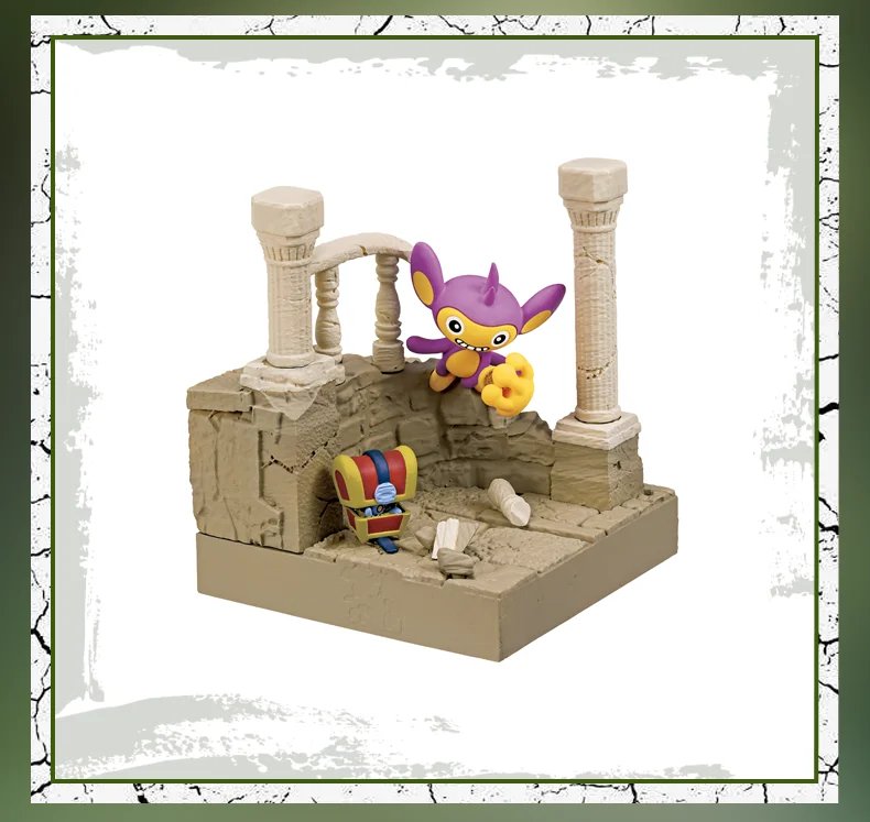 Pokemon Blind Box Dratini Model Gimmighoul Riolu Ancient City Ruins Series Small Size Assembly Figure Ornaments Childrens Toys Pokemon Blind Box Dratini Model Gimmighoul Riolu Ancient City Ruins Series Small Size Assembly Figure Ornaments Childrens Toys