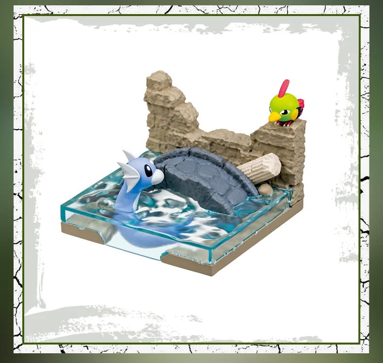 Pokemon Blind Box Dratini Model Gimmighoul Riolu Ancient City Ruins Series Small Size Assembly Figure Ornaments Childrens Toys Pokemon Blind Box Dratini Model Gimmighoul Riolu Ancient City Ruins Series Small Size Assembly Figure Ornaments Childrens Toys