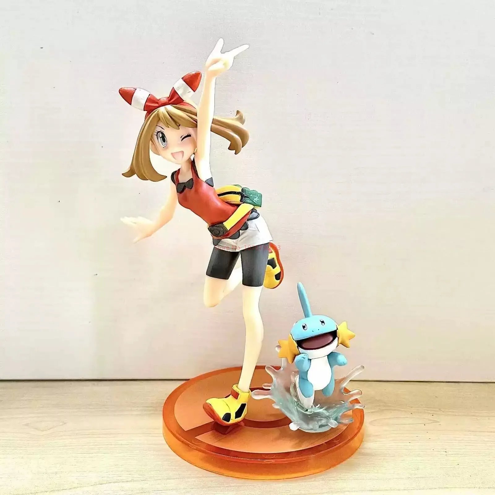 Pokemon Sun And Moon Lillie Clefairy May Mudkip Action Figurine Model Collection Pvc Statue Doll Model Cute Toys Gifts