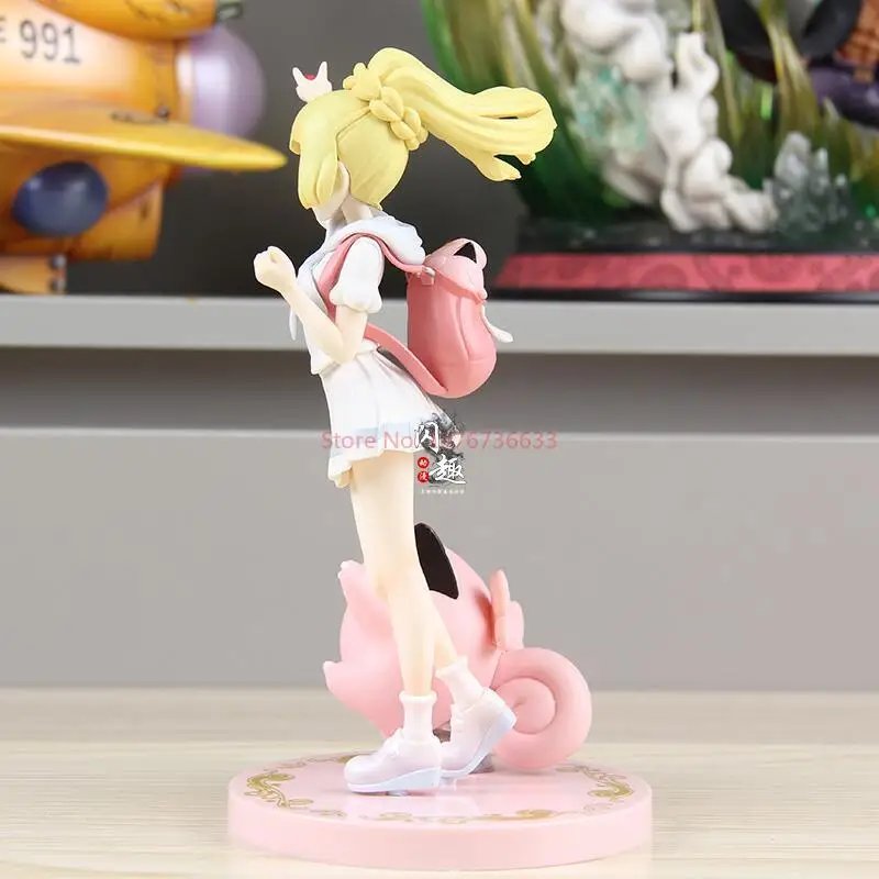 Pokemon Sun And Moon Lillie Clefairy May Mudkip Action Figurine Model Collection Pvc Statue Doll Model Cute Toys Gifts