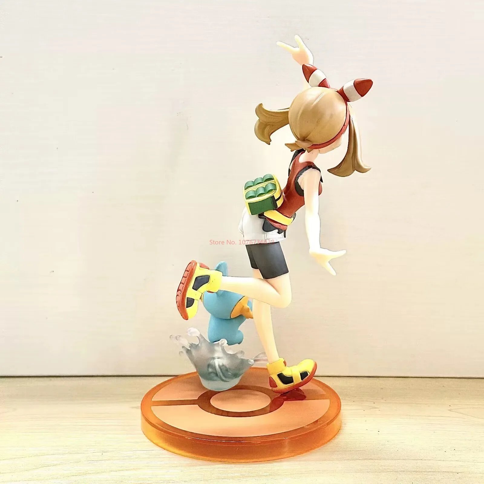 Pokemon Sun And Moon Lillie Clefairy May Mudkip Action Figurine Model Collection Pvc Statue Doll Model Cute Toys Gifts