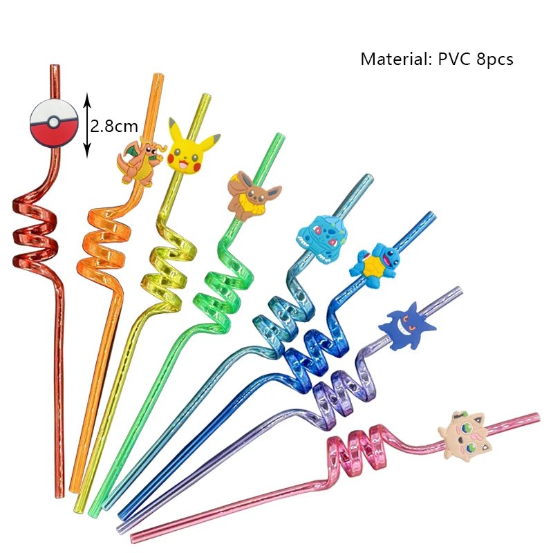 Spiral Straw - 8pcs