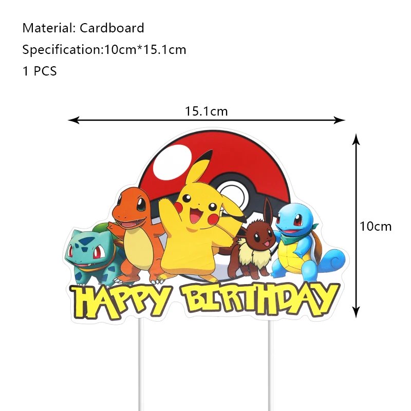Big Cake Topper-1pcs