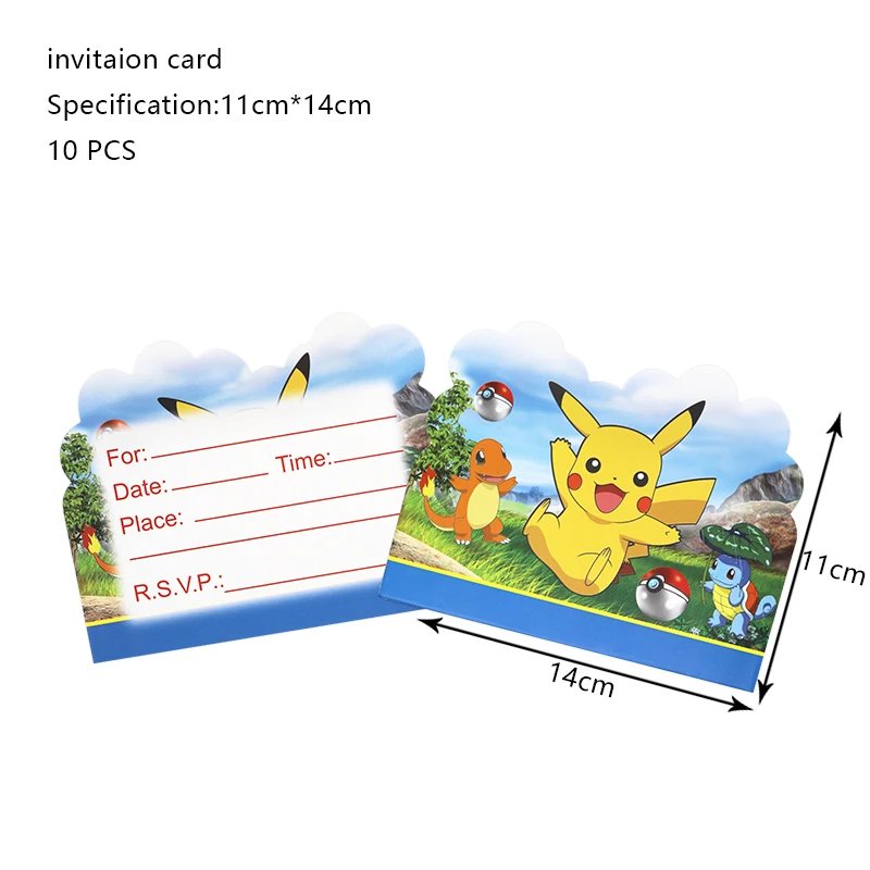 Invitation - 10pcs