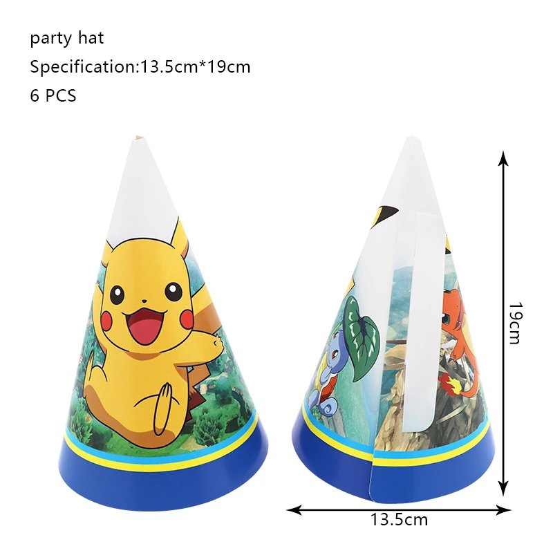 Party Hat - 6pcs