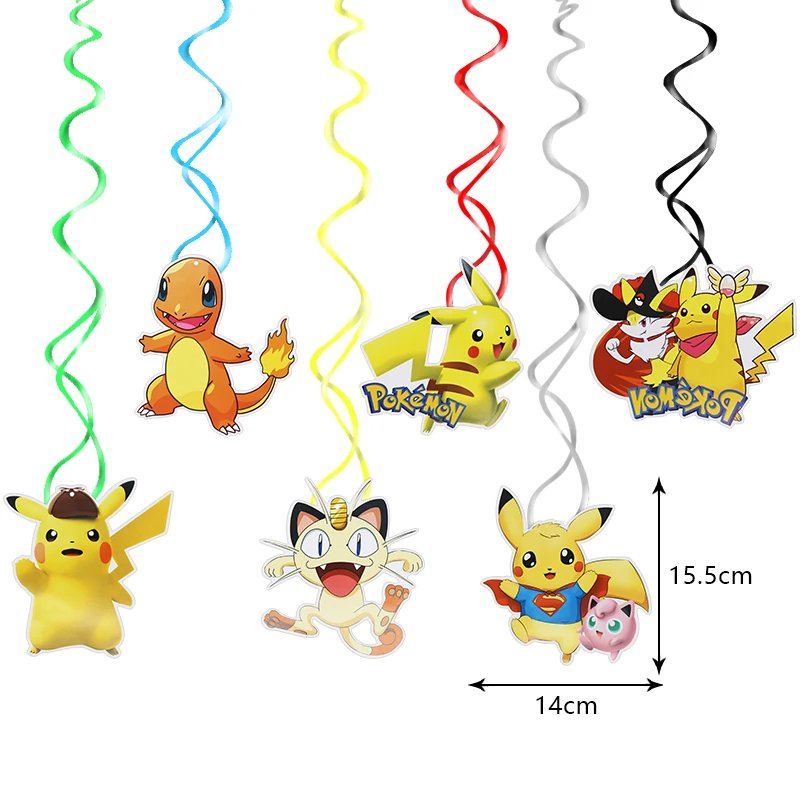 Spiral Ornament-6pcs
