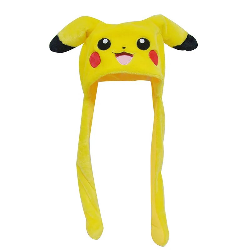 Pokemon Pikachu Neck Pillow Neck Pillow With Cap Traveling Car Home Office Travel Neck Flight Pillow