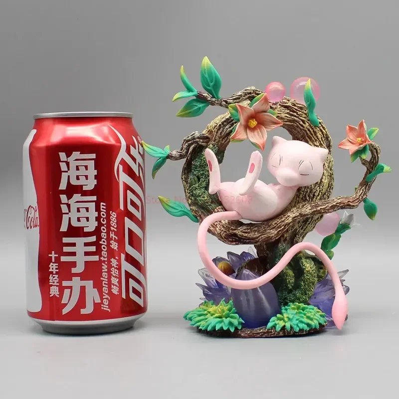 Mew Collectible Figure – Pokémon Anime Display Model by Bandai