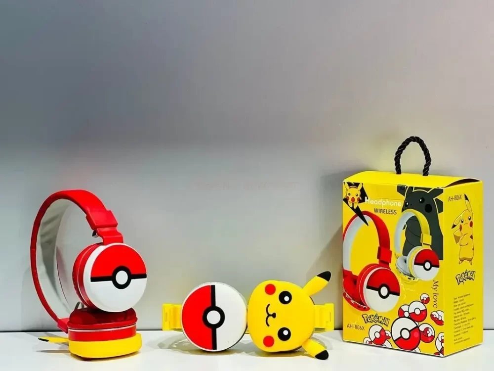 Pikachu Bluetooth Wireless Headset with Mic - Image 5