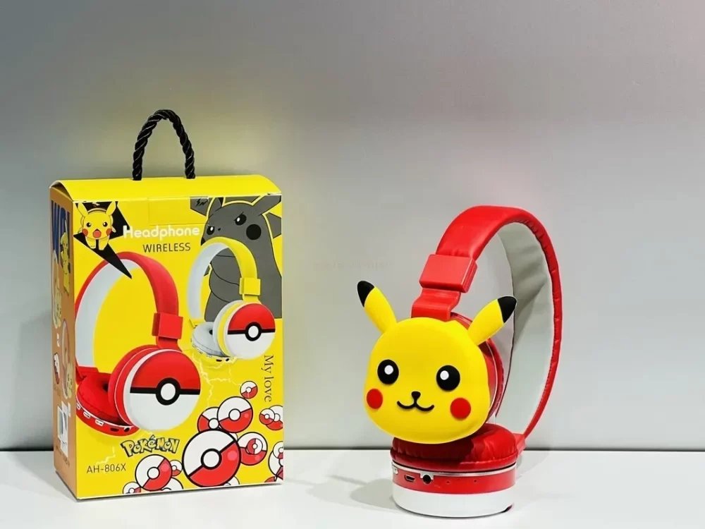 Pikachu Bluetooth Wireless Headset with Mic - Image 3
