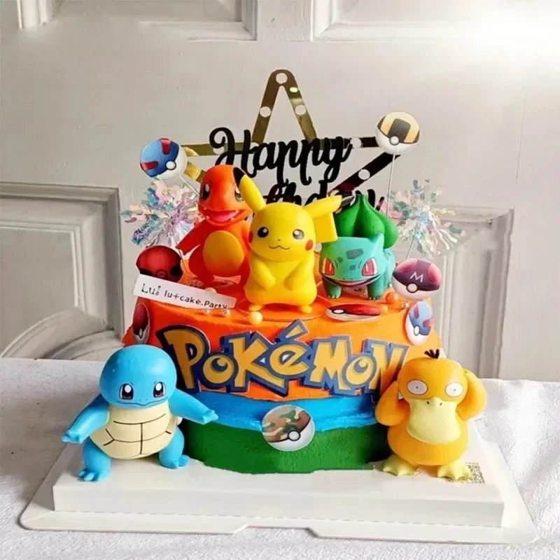 Pikachu, Bulbasaur, and more in this Pokémon Cake Topper Set - Image 5