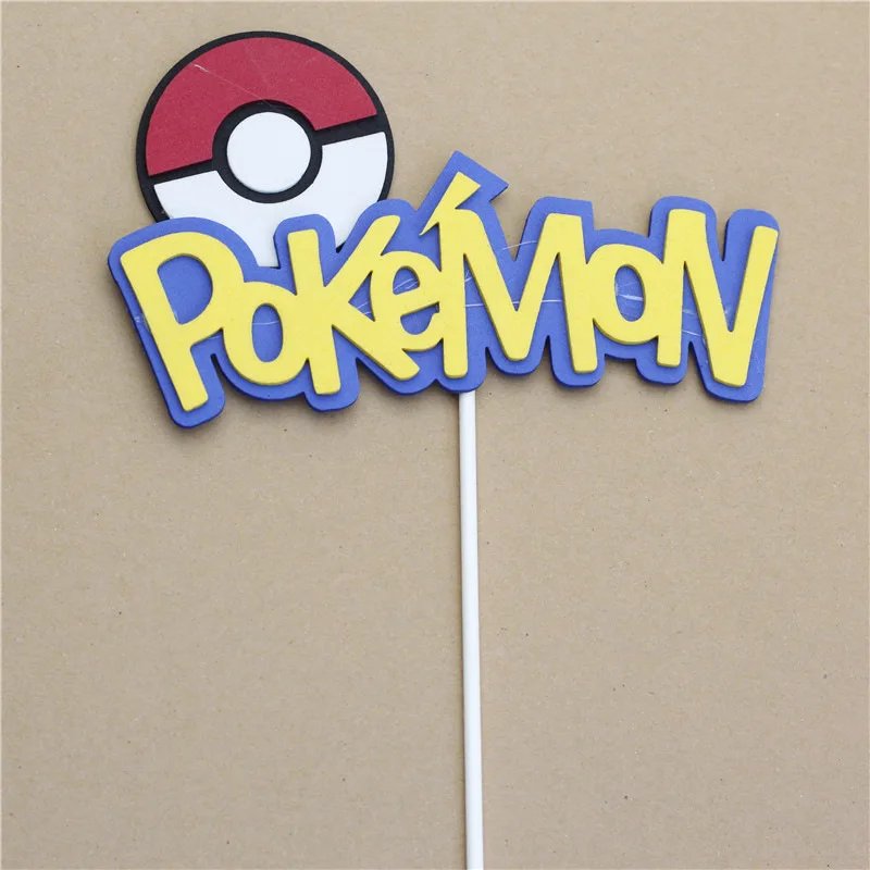 Vibrant Pokémon Cake Topper Set for parties - Image 11
