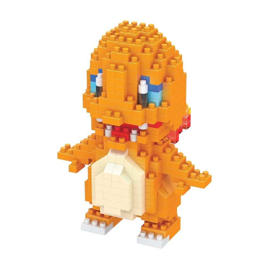 Charmander DIY Pokémon Pixel Blocks Charmander DIY Mini Pokémon Blocks