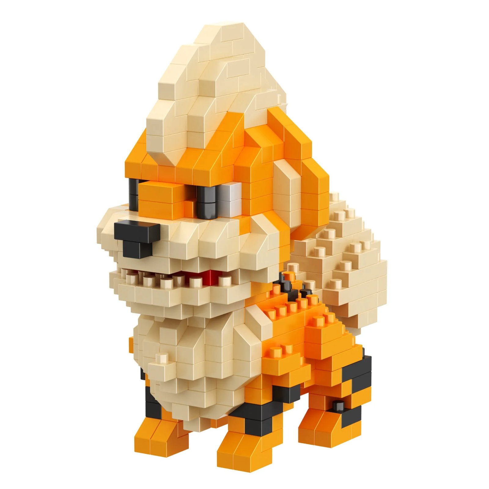 Gengar Pixel DIY Mini Brick Set Gengar Pokémon Mini DIY Building Blocks