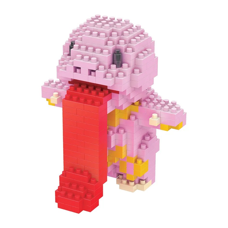 Snorlax DIY Pixel Pokémon Building Blocks Snorlax Pokémon DIY Pixel Blocks