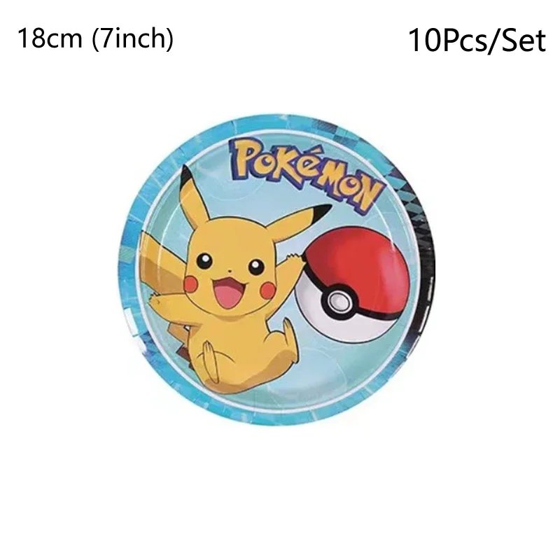 Pokémon Party Tableware Fun disposable Pokémon Party Tableware for celebrations