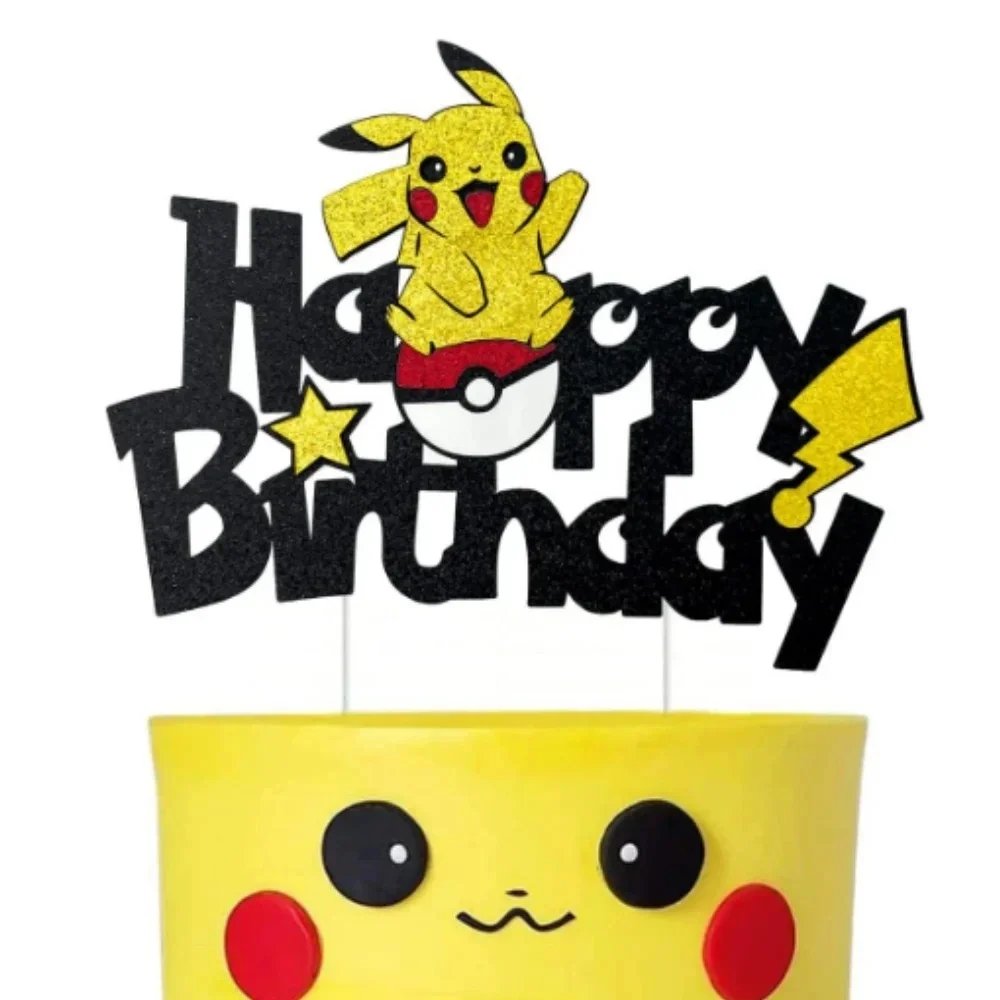 Stunning Pokémon Birthday Cake Topper for celebration