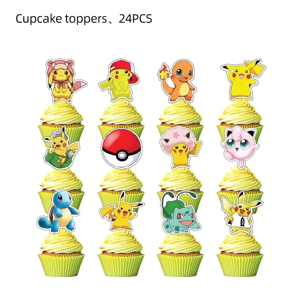 cake topper-24pcs