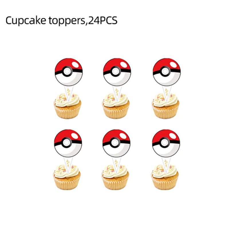 cake topper-24pcs