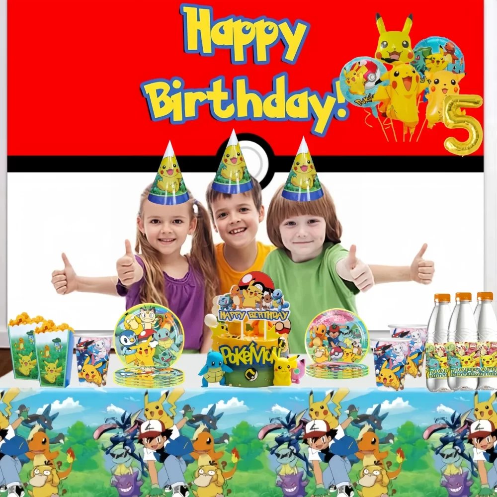 Pokémon Birthday Party Supplies - Image 6