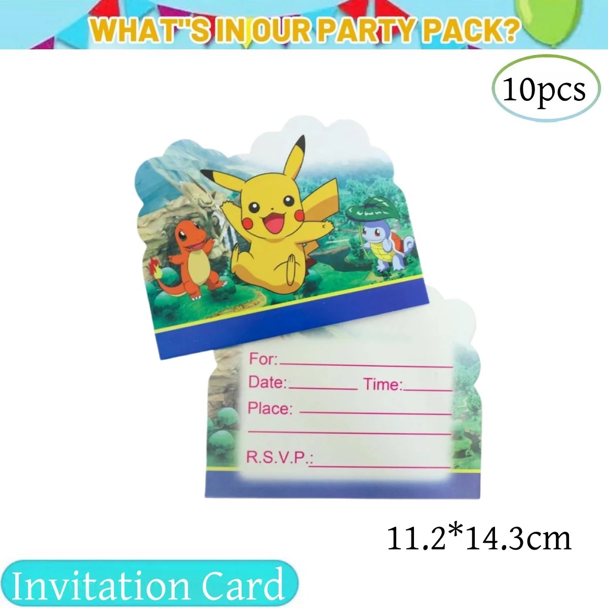 Invitation - 10pcs