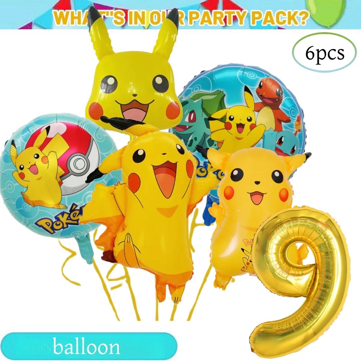 Age 9-6pcs