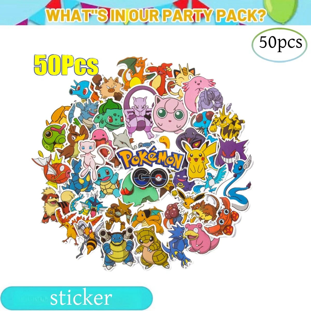 Sticker - 50pcs